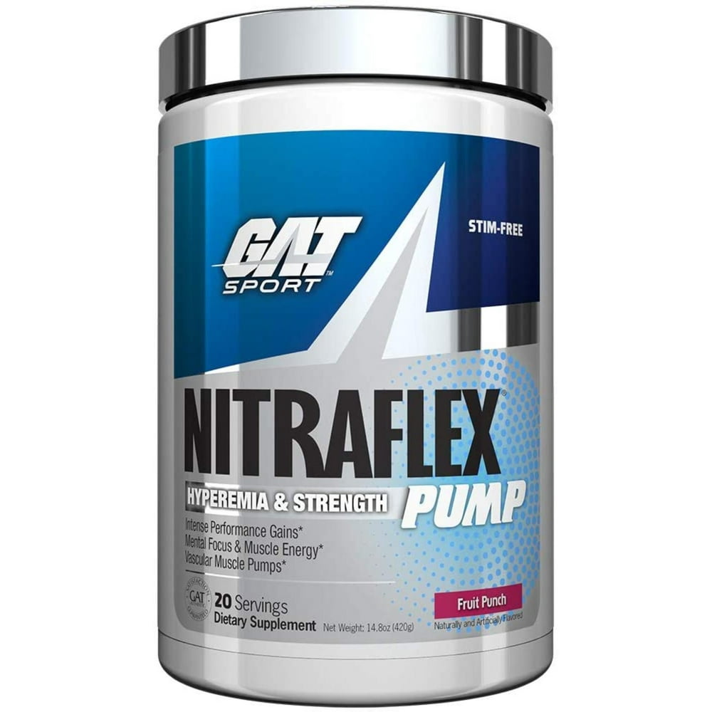 GAT Sport NITRAFLEX Pump Hyperemia & Strength, Intense