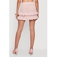 thumbnail image 4 of Women's Crochet Ruffle Trim Tiered Mini Skirt, 4 of 4