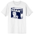 thumbnail image 5 of The Original Spam 1937 Spam Can Men's White T-Shirt-Small, 5 of 6