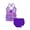 Purple-A, variant on MSemis Kids Little Big Girls Fashion Bikini Set 2 Pieces Swimsuit,Size 6-16 Watercolor 12