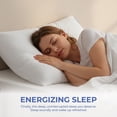 thumbnail image 2 of Memory Foam Pillow, Breathable Adjustable Firm Pillow with Shredded Memory Foam Fill, Supportive Pillows for Back & Side Sleepers with Washable Cover, 2 of 9