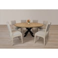 thumbnail image 2 of Logan 72" 9-Piece Dining Set with 8 Ash Dining Chairs in Silver Boucle Linen, 2 of 13
