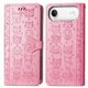 thumbnail image 1 of Funda Cartera FOXDOCK para iPhone Air , Flip PU con Relieve de Gatos y Perros, Tarjetero y Soporte, 1 of 6