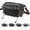 Black, variant on Wrongduck Strap Pack Pouch for Backpack, Lightweight Waterproof Phone Pocket Chest Waist Sling Bag Multi Functional Outdoor Bag for Hiking Running Travel Cycling