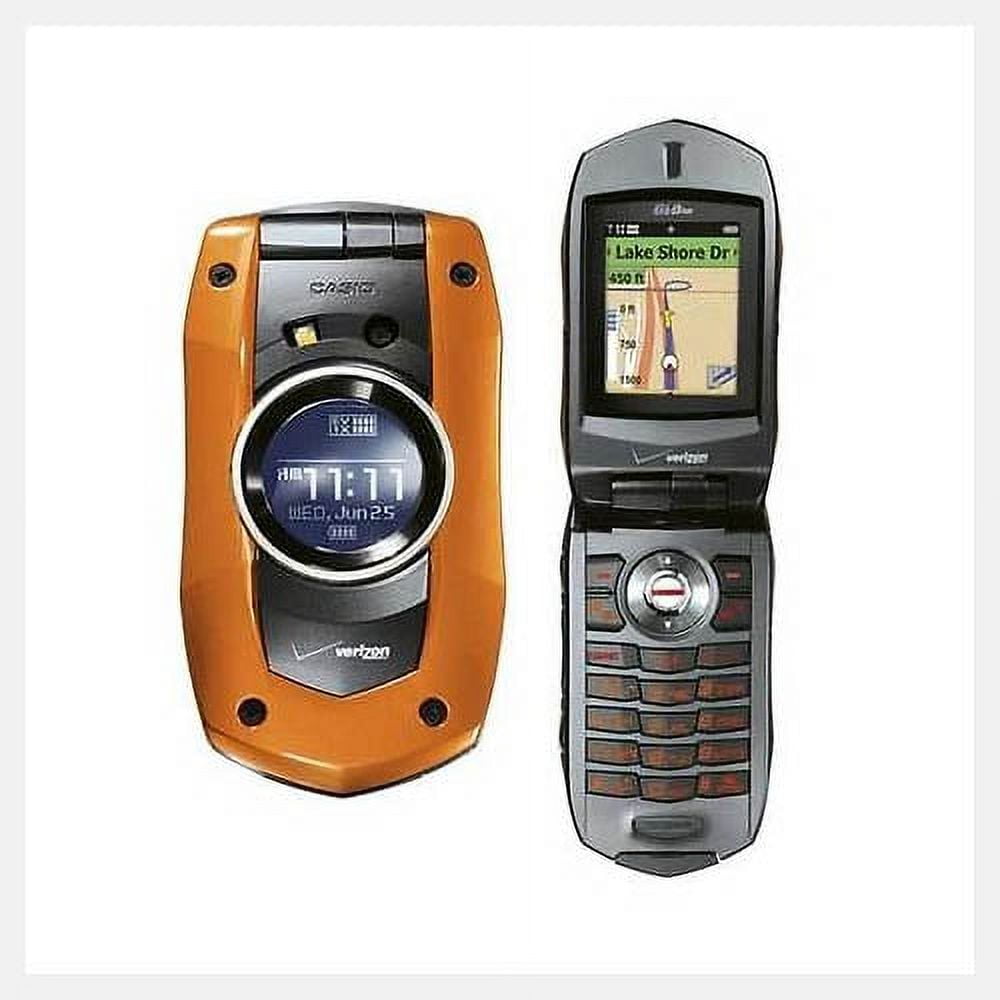 PCD Casio C711 Verizon GzOne Boulder Replica Dummy Phone Toy Phone Orange Black