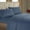 Blue-A, variant on 4-Piece Fitted Sheet Set (Solid Color) - Imitation Satin Bedding, Home Textile, Blue