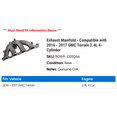 thumbnail image 2 of Exhaust Manifold - Compatible with 2016 - 2017 GMC Terrain 2.4L 4-Cylinder, 2 of 2