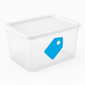 2 pack) Sterilite 64 Qt. Latching Box Plastic, Blue Tint - Walmart.com
