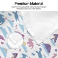 thumbnail image 5 of Lsque Dinosaur Pattern Flag,Dinosaur Printed Garden Flag 48 x 72 in - Double Sided Small Flags for Yard, 5 of 9