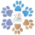 thumbnail image 5 of CIYISON 8pcs Non slip Bathtub Stickers Self-Adhesive Paw Print for Bathroom Security, 5 of 13