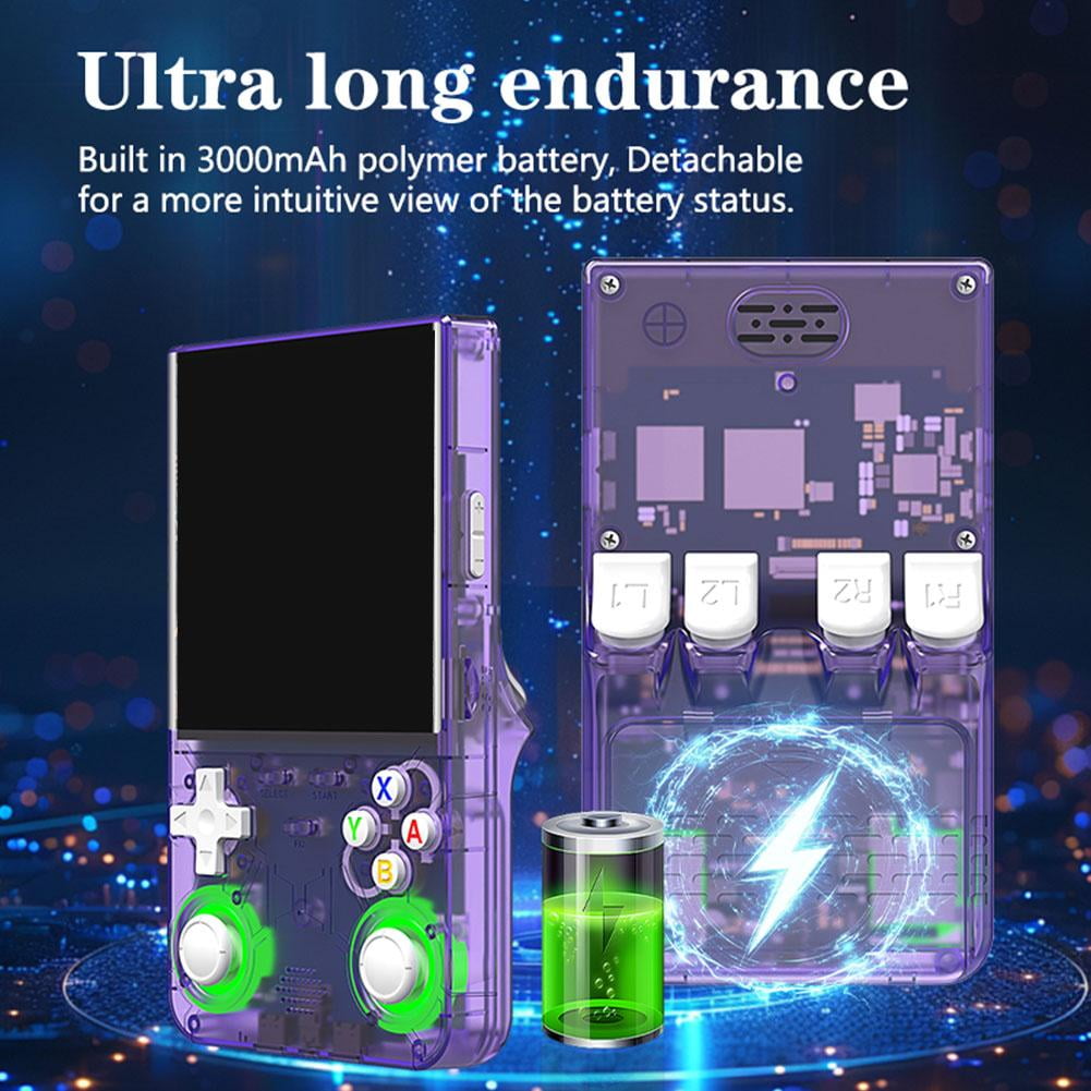 R36 Ultra Open Source Handheld Game Console, 4-inch IPS Screen