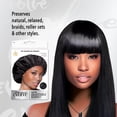 thumbnail image 4 of Evolve Luxe Satin Adjustable Bonnet Black, 4 of 6