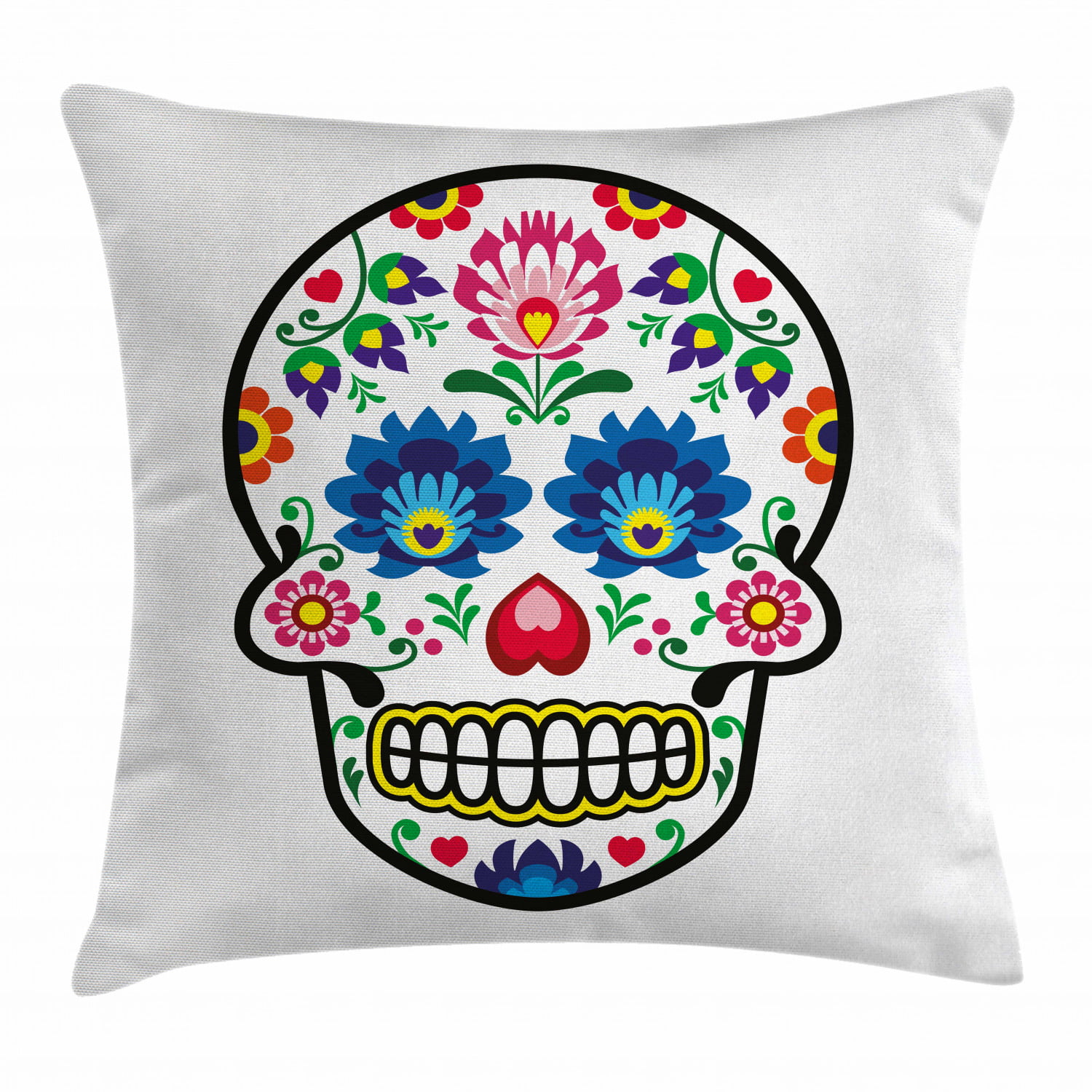 4pcs cushion covers Mexican folk art print cushion pillow covers 