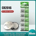 thumbnail image 3 of 5-20pcs Cr2016 Button Battery Dl2016 Br2016 Dl2016 Lm2016 3v Coin Cell Suitable For With Clock-hx, 3 of 5