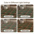thumbnail image 7 of ODIKA Woodland Cabin Decor Pine Antler Design Star Accented Banded Edge Pet Friendly & Kids Safe Play for Playroom, Bedroom, Reading Nook, 7 of 7