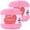 Pink06, variant on 100% Natural Cotton Yarn for Baby – 2 Pack Plant-Dyed # 3 DK Weight – Extra Soft Hypoallergenic Yarn for Crocheting & Knitting – 180 yds (165m) per skein – Beige
