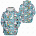 thumbnail image 1 of Nouveau Automne HELLO KITTY Chandail à Capuchon Femme Simple Col Rond Polyvalent Chandail 2023 Manches Longues Étudiants Décontracté Ample Chandails à Capuchon Automne, 1 of 7