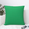 thumbnail image 4 of Yiaed Forestgreen Print Pillow Covers Super Soft Decorative Square Throw Pillow Covers Case Cushion Covers for Sofa Couch Bedroom Car Decor（No pillow core）-18"x18", 4 of 7