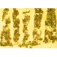 thumbnail image 1 of Ahgly Company Indoor Rectangle Abstract Yellow Modern Area Rugs, 2' x 5', 1 of 4