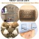 thumbnail image 4 of Ganchos adhesivos para toallas de alta resistencia, se pegan en el soporte para toallas, perchas de pared, ganchos adhesivos impermeables de acero inoxidable para colgar en el baño, cocina,, 4 of 5