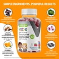 thumbnail image 5 of VITEEY Kids Multivitamin Gummies with Probiotics, Immune Support, Berry Flavor, 120 Ct, 5 of 10