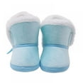 thumbnail image 4 of URMAGIC Infant Boots Winter Baby Girl Shoes Soft Sole Anti-Slip Toddler Snow Warm Prewalker Newborn Boots, 4 of 5