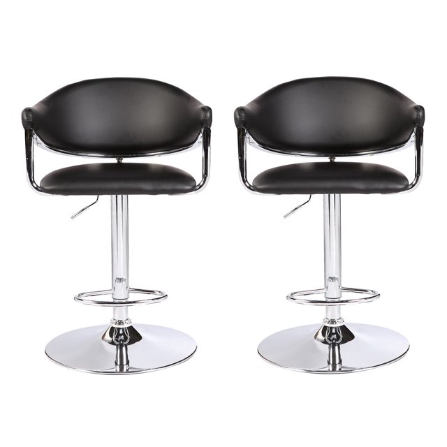 ViscoLogic Airstream High Back Adjustable Height Swivel PU Leather Arm