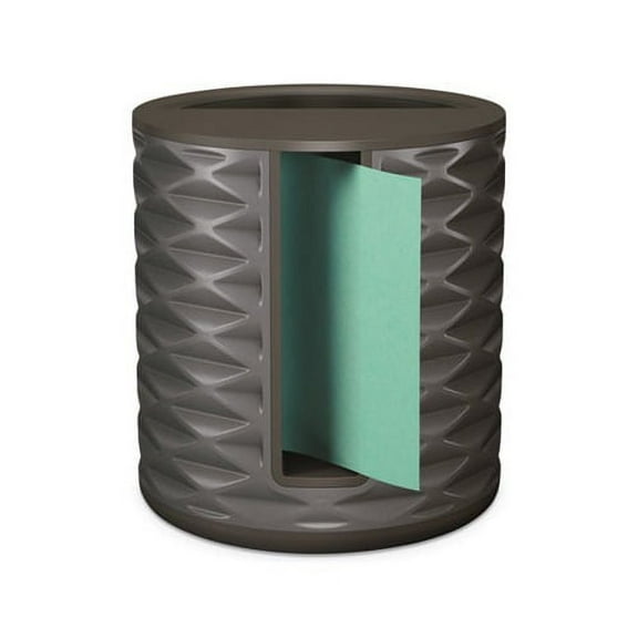 Vertical Pop-up Note Dispenser 3" x 3", Black