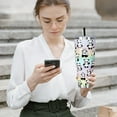 thumbnail image 4 of Panda 40 Oz Tumbler with Handle and Straw,Panda Large Big Stainless Steel Vacuum Insulated Tumbler Coffee Cup Travel Mug,Cute Panda Gifts for Women Men,Stuff Decor Accessories,Colorful, 4 of 6