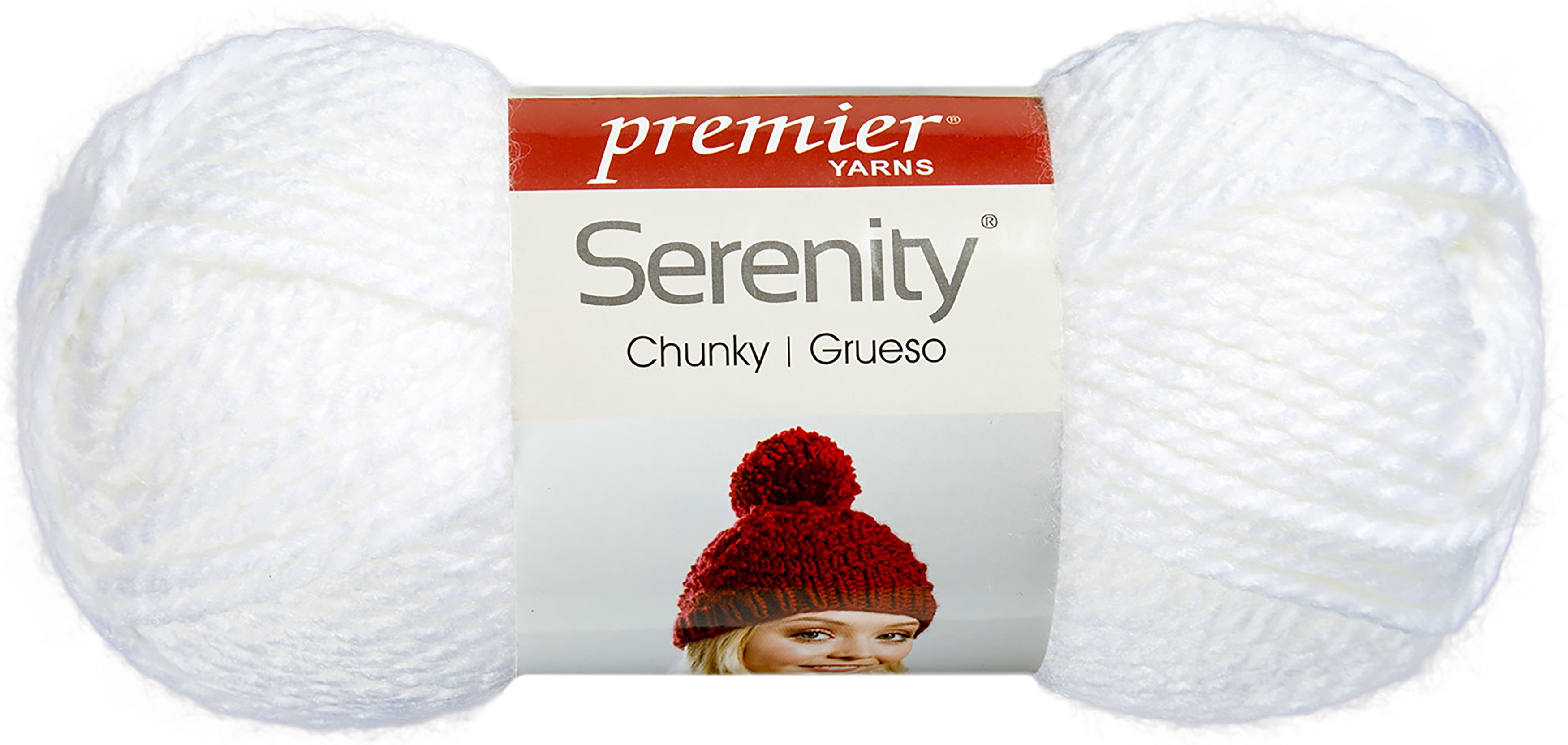 Premier Yarns Serenity Chunky Yarn SolidCloud Dancer Walmart Canada