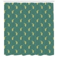 thumbnail image 3 of Ambesonne Alcohol Shower Curtain, Hops Organic Brewery, 69"Wx84"L, Khaki and Teal, 3 of 3