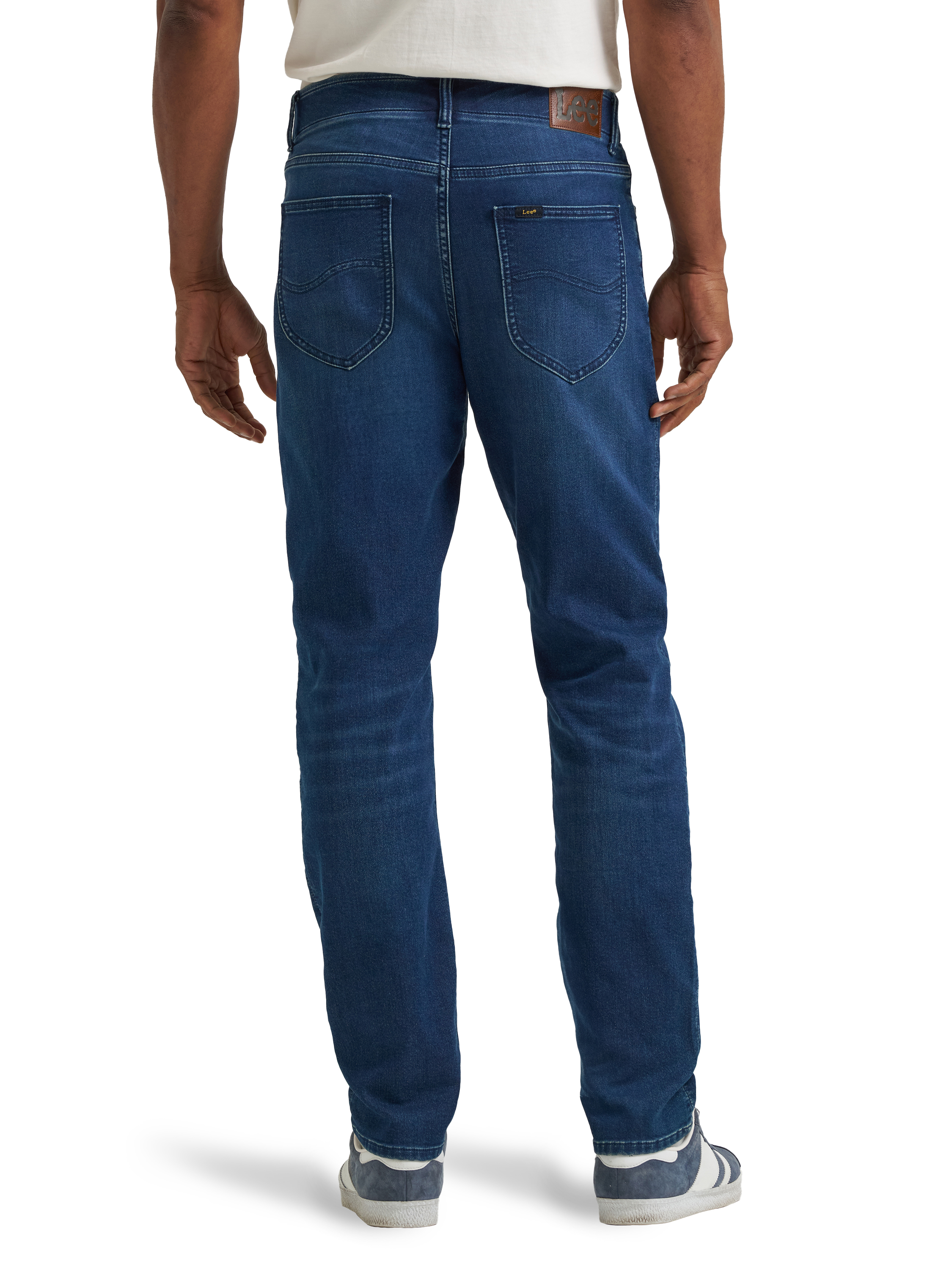 Lee® Men's Extreme Motion Single Layer Warming Regular Taper Denim Jeans