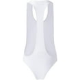 thumbnail image 2 of JOCKMAIL Men's Bodysuit Leotard Sexy Mens One-Piece Swimsuit Back One-Piece Tank Top Stretch Swimsuit, 2 of 5
