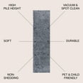 thumbnail image 2 of JONATHAN Y MERCER SHAG 2 x 8 Runner Rug, Mercer Plush - Denim Blue, MCR106C-28, 2 of 8