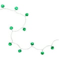 thumbnail image 7 of Northlight LED St Patrick's Day Shamrock String Lights with Timer - Green - 5.5' Clear Wire - 20ct, 7 of 7
