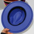thumbnail image 4 of Kids Classic Wide Brim Fedora Hat Children Boys and Girls Felt Hat Jazz Hats Classic Wide Brim Panama Dress Hat, 4 of 6