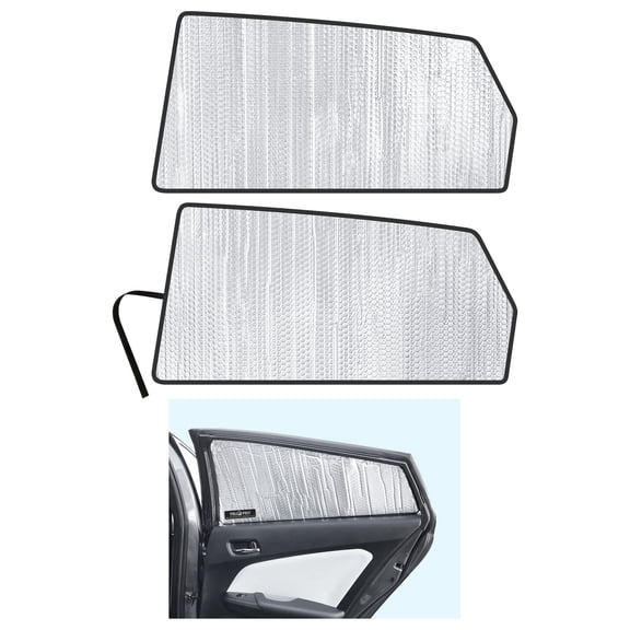 Side Window Rear Seat Sunshades for 2017-2022 Toyota Prius Prime Hatchback (Set of 2)