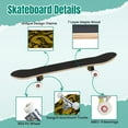 thumbnail image 4 of 31'' Complete Skateboard 7 Layer Canadian Maple Double Kick Deck Skateboards Traditional Chinese cloud black Skate Board for Beginner Adult Gifts, 4 of 5