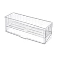 thumbnail image 1 of Soporte para esponja de fregadero, estante para trapos de cocina, organizador portátil estable para baño, escurreplatos transparente, 1 of 9