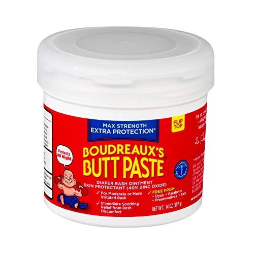 Boudreaux's Butt Paste Maximum Strength Diaper Rash Ointment Boudreaux's Butt Paste Boudreaux's Butt Paste