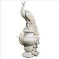 thumbnail image 3 of Design Toscano Staverden Castle Peacock on an Urn Garden Statue by artist Henk van der Eljk, 3 of 8