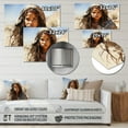 thumbnail image 4 of Designart "Tribes Himba African Beauty" African Tribes Metal Art Living Room, 4 of 5
