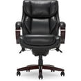 thumbnail image 3 of La-Z-Boy Bellamy Executive Office Chair Black Bonded Leather, 3 of 9