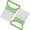 2 Green, variant on Onion Holder Slicer for Safe Cutting, Vegetable and Tomato Cutter with Finger Guard, Kitchen Chopping Safety Tool for Onions Potatoes and More