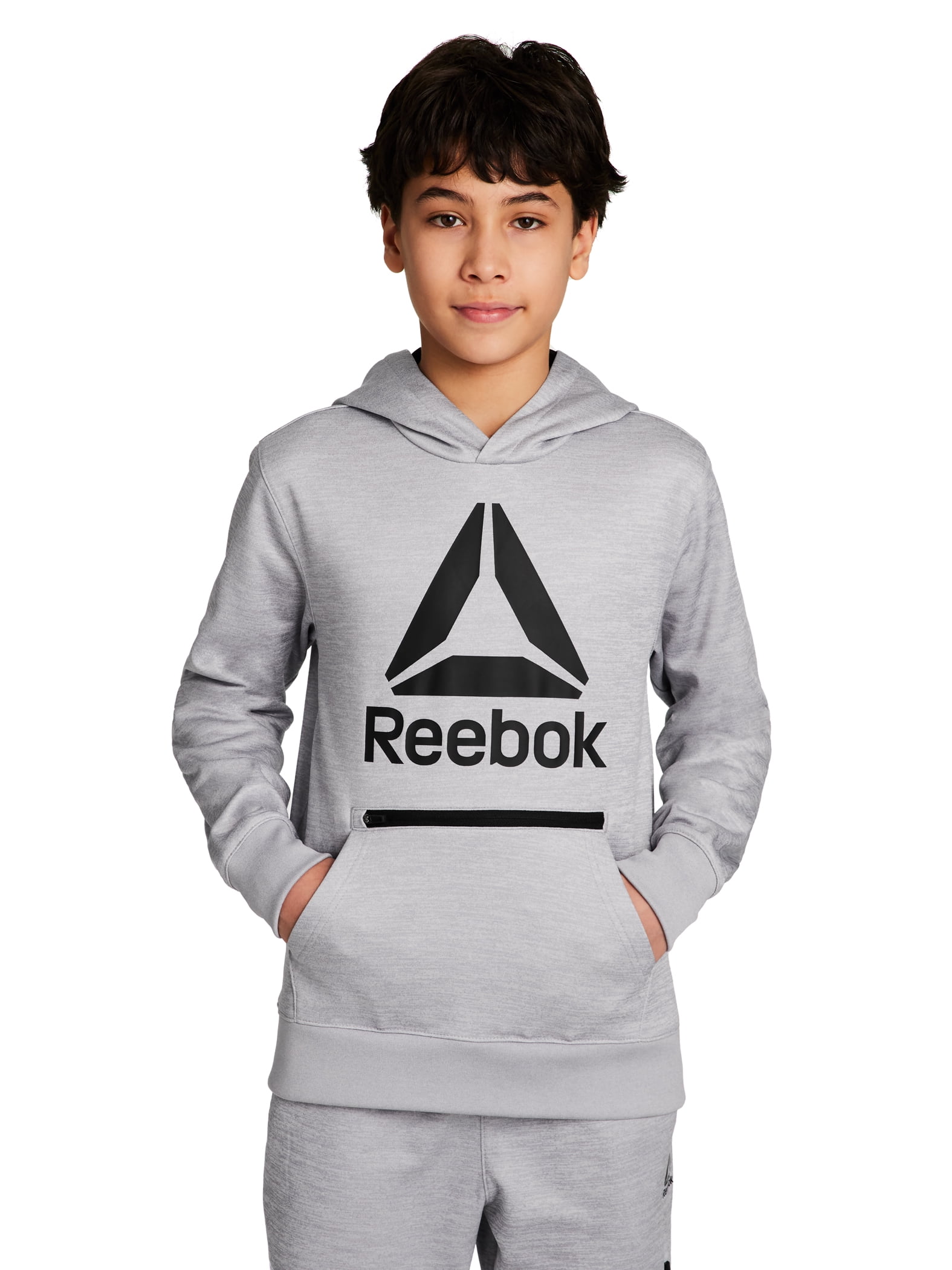 Reebok Boy's Athletic Level Up Hoodie & Jogger, 2-Piece Set, Sizes 4-18