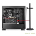 thumbnail image 2 of 195mm GPU Support Holder Aluminum Graphics Video Card Bracket for Desktop PC Computer Case Brackets Cooling Accessories Silver, 2 of 6