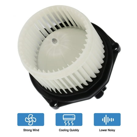 HVAC plastic Heater Blower Motor w/Fan Cage ECCPP fit for 1991-1996 for Buick Regal /1993-02 for Chevrolet Camaro /1995-2001 for Chevrolet Lumina /1995-1996 for Chevrolet Lumina Van