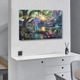 thumbnail image 4 of The Princess And The Frog Wall Art Poster Scroll Canvas Painting Picture Living Room Decor Home 24x36inch(60x90cm), 4 of 6