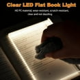 thumbnail image 5 of Avera Book Light, Rechargeable Clear LED Flat Reading Light with 3 Colors & Timer, Dimmable Panel Plate Lamp Book Full Page Light for Reading in Bed at Night, Funny Gifts for Readers Kids Women Men, 5 of 8