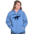 thumbnail image 4 of Talk Derby Me Kentucky Racing Zip Up Hoodie Men's Women's Brisco Brands 5X, 4 of 6